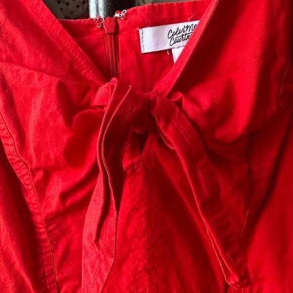 Color Me Courtney Red Coco Dress - Picture 9 of 10